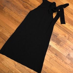 Zara Knit A-Line Dress w/Neck Tie